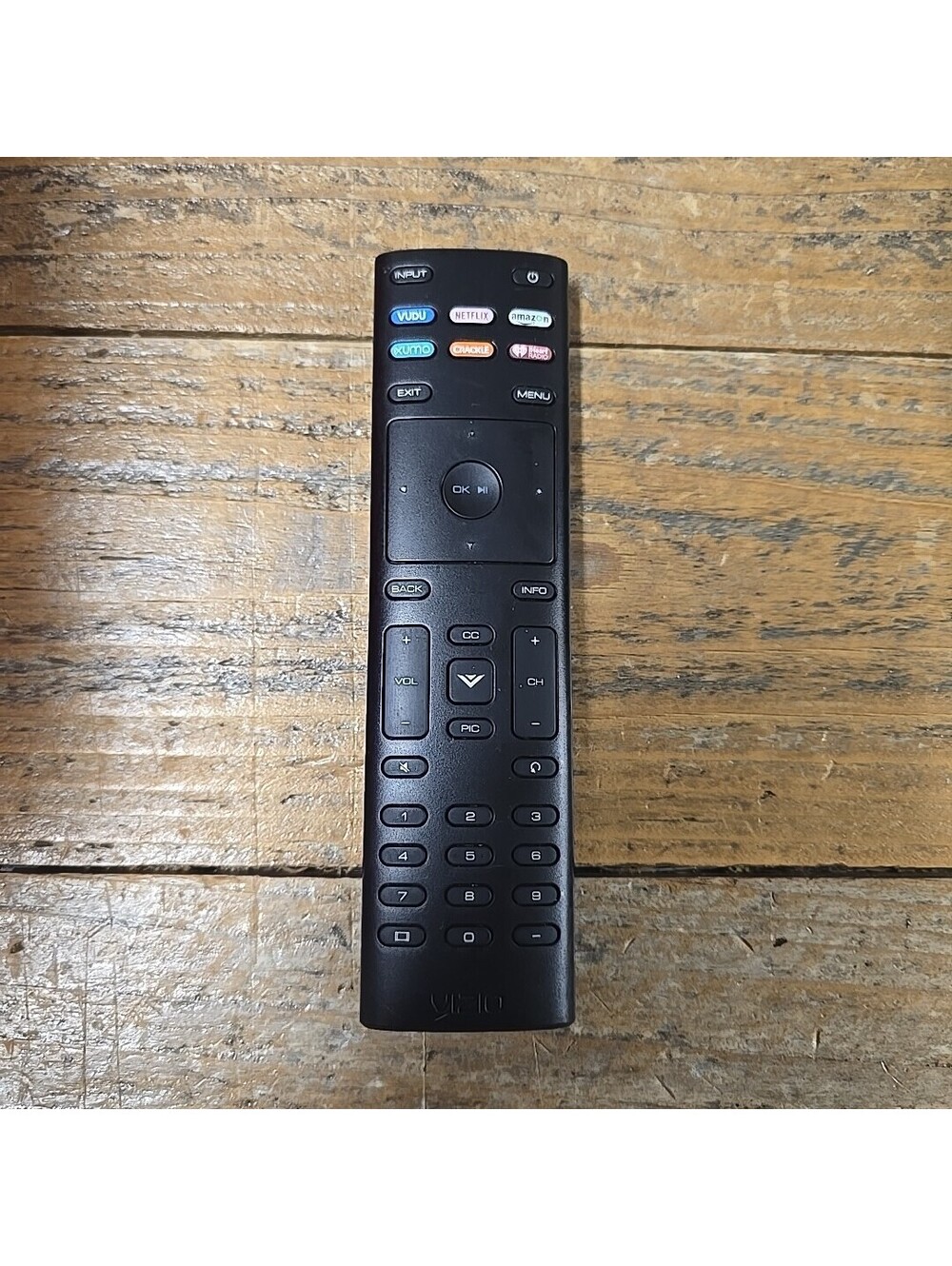 Genuine Vizio XRT136 4K UHD Smart TV Remote Control with App Shortcuts (USED)